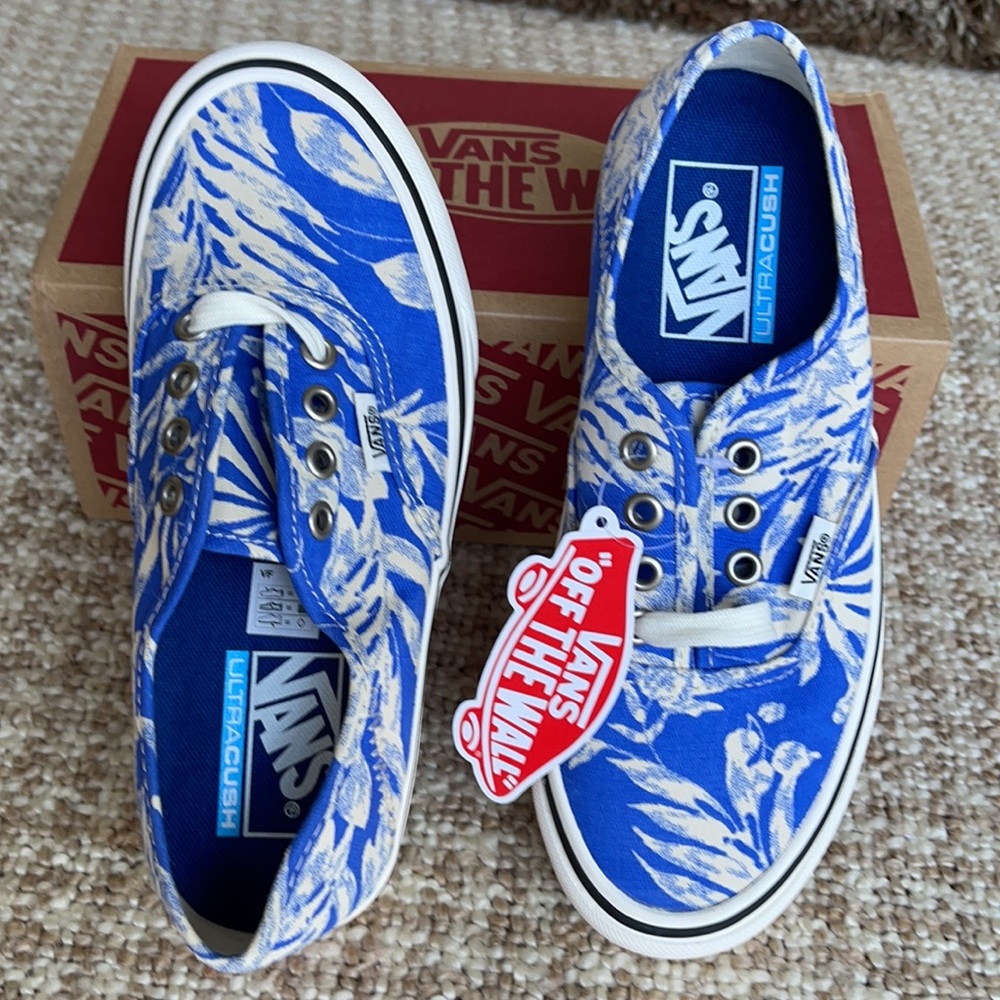 Vans Authentic Sf Floral Linen Trbl/Marshmallow WM - Picture 14 of 16